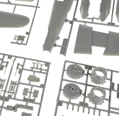Revell 85551230003 B-25J Mitchell detailgetreuer Modellbausatz, Flugzeugbausatz 1:48, Mittel