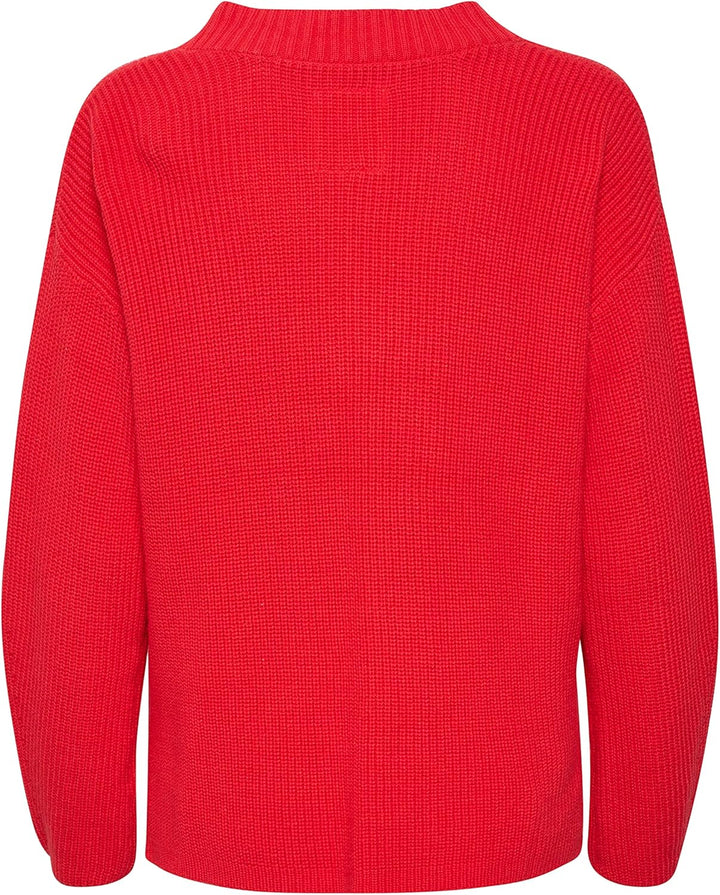 PART TWO Damen Reilapw Pu Pullover M Rubicondo, M Rubicondo