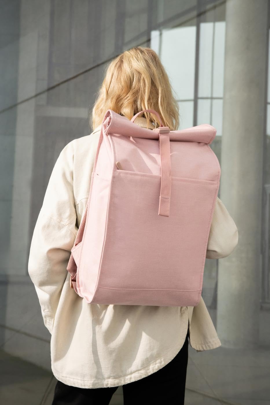 reisenthel urban rolltop backpack - Schlanker, Purer, urbaner und stylischer Rucksack, modernes Desi