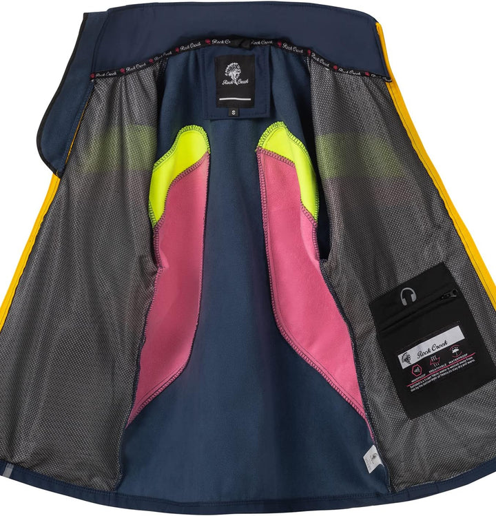 Rock Creek Damen Softshell Jacke Windbreaker D-465 XS Rosa, XS Rosa