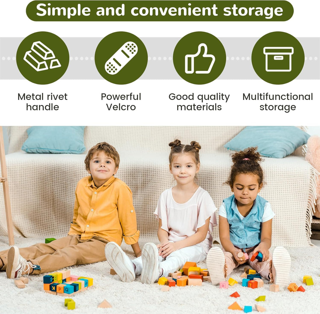 3Pcs Spielzeugkiste aus Filz Aufbewahrungsbox Kinder Spielzeug Box Krokodil Faltbare Spielzeug Aufbe
