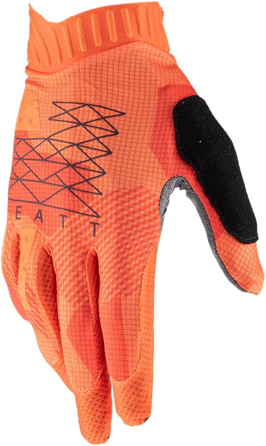 Leatt Men's MTB 1.0 Gloves Gripr L Flame, L Flame