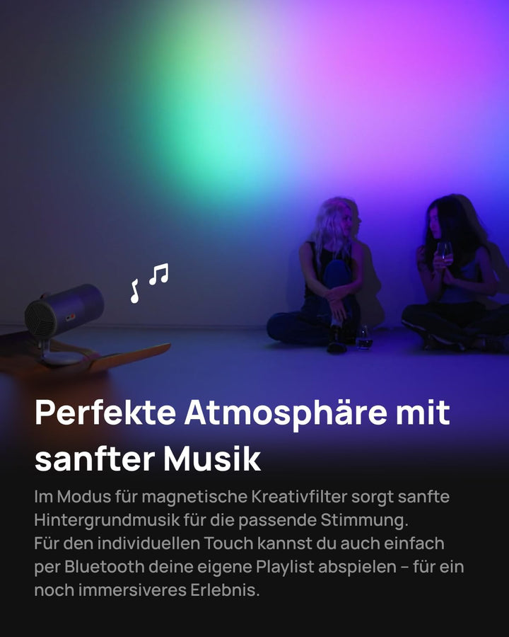 XGIMI Magnetische KreativFilter (3er-Pack), Lunar/Ripple/Dreamscape-Filter,Projektor-Objektivzubehör
