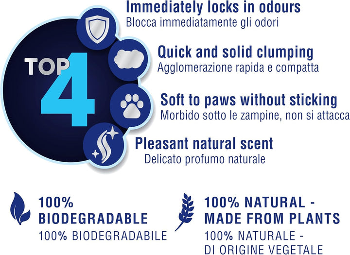 Catsan Katzenstreu Natural 8L - Klumpenstreu 8 Liter, 8 Liter