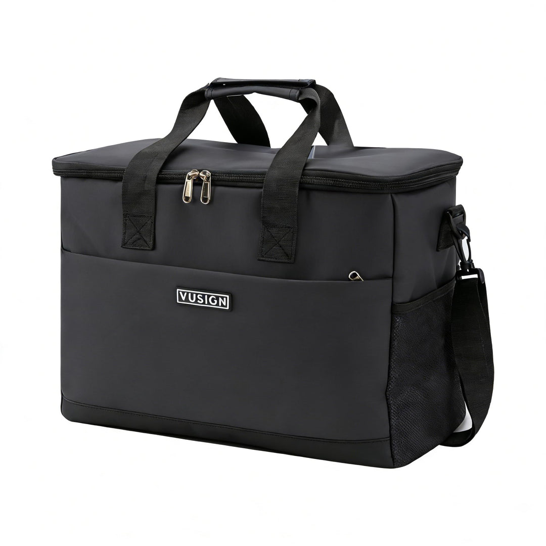 Kühltasche 30L Schwarz, Schwarz