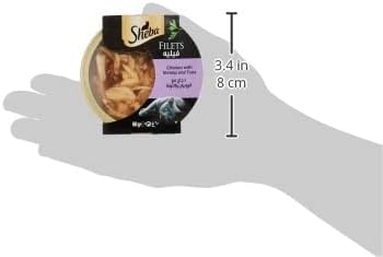 SHEBA® Schale Filets Huhn mit Garnelen 16 x 60g, Garnele