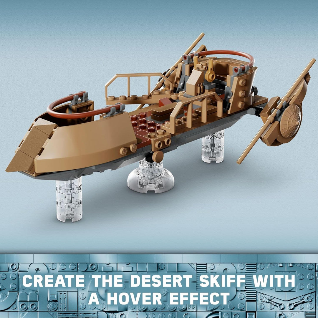 LEGO Star Wars 75396 - Wüsten-Skiff und Sarlacc-Grube (558 Teile)