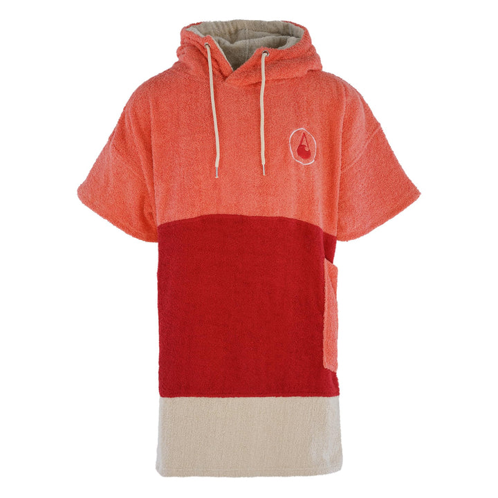 WAVE HAWAII Poncho Seta Surfponcho 100% Baumwolle für Körpergrössen von 145-175 cm Umkleidehilfe für
