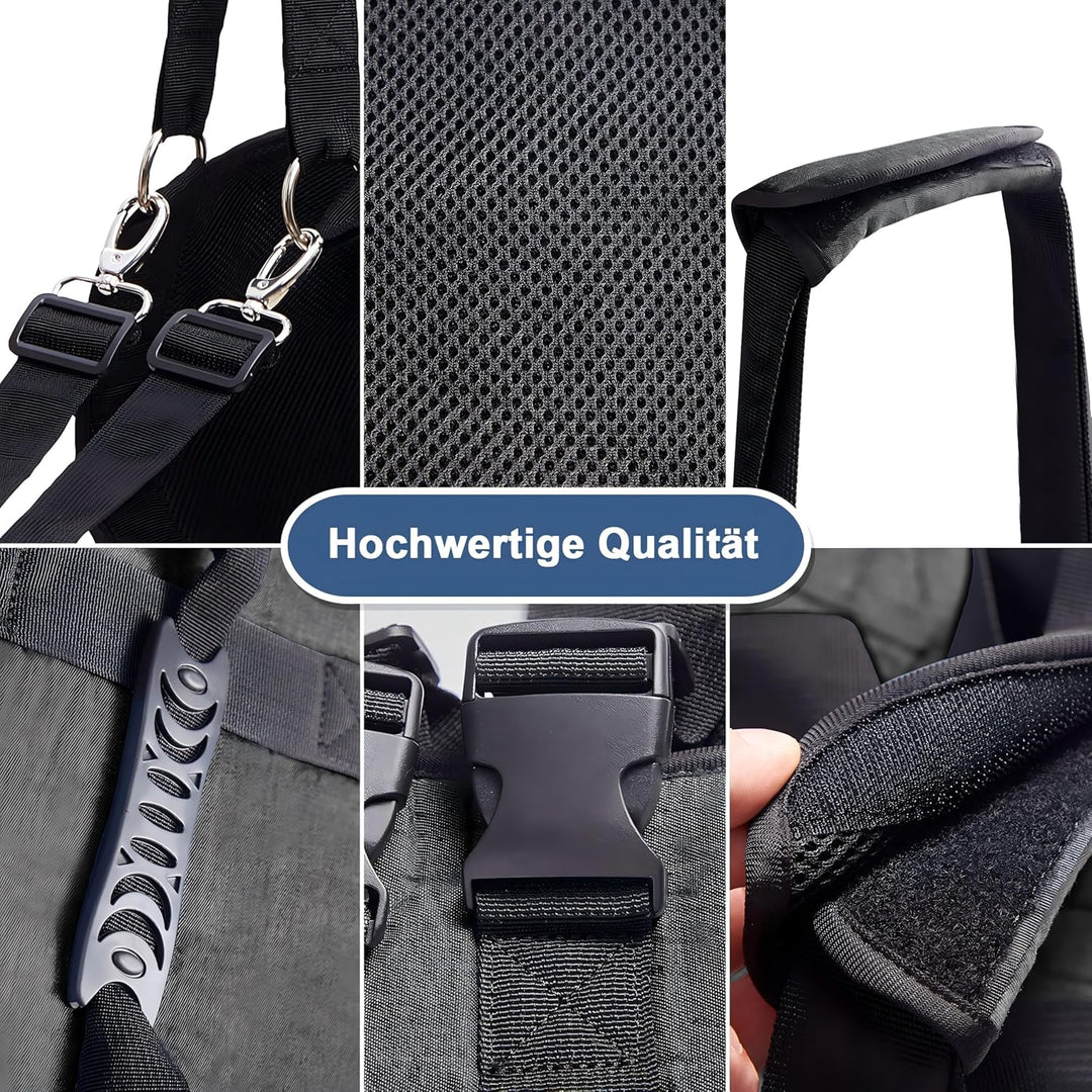 COODEO Hundetragegurt, Notfallrucksack Unterstützung für Rehabilitation Hundelift Geschirr, Hundeträ