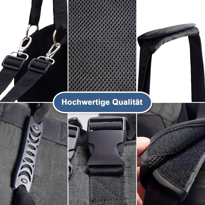 COODEO Hundetragegurt, Notfallrucksack Unterstützung für Rehabilitation Hundelift Geschirr, Hundeträ