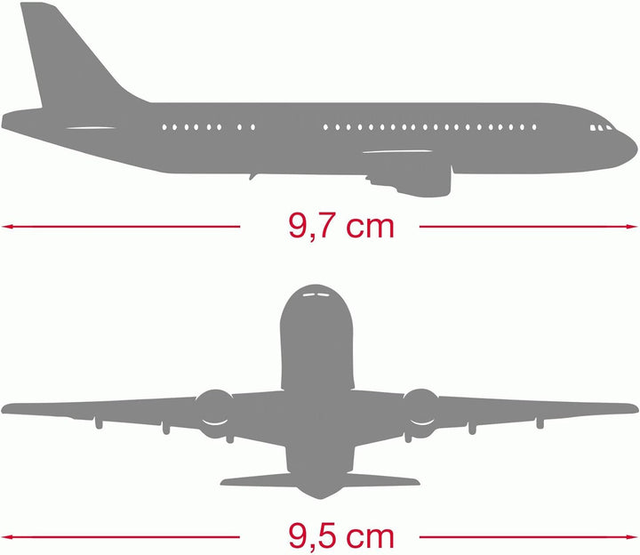 herpa 536448 Modellflugzeug Varig Boeing 767-200 – PP-VNN, Massstab 1:500-Modellbau Flugzeug, Flugze