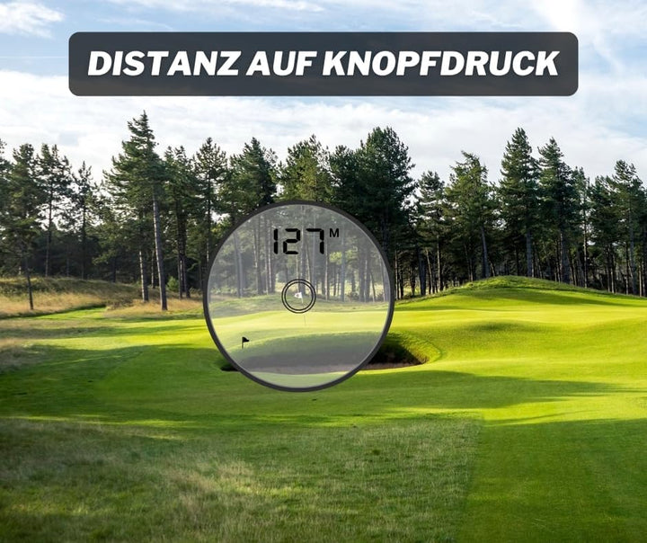RocketGolf Golflaser.de - Golf Laser Entfernungsmesser Birdie 1300 Pro Slope White - FlagFinder - 13