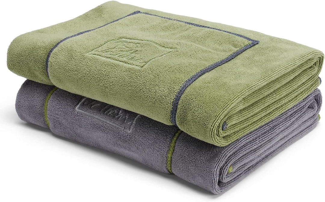 PETTOM 2er Set Hundehandtuch, Hundehandtuch Extra Saugfähig, Handtuch Hund Mikrofaser Schnell Trockn