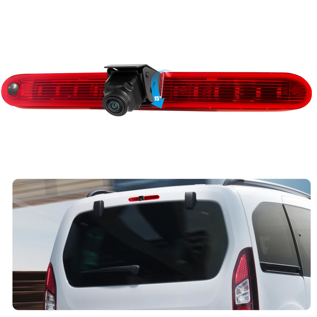 Rückfahrkamera für Peugeot Partner 2008-2020/Citroen Berlingo 2008-2020, 3. Bremslicht, Rückfahrkame