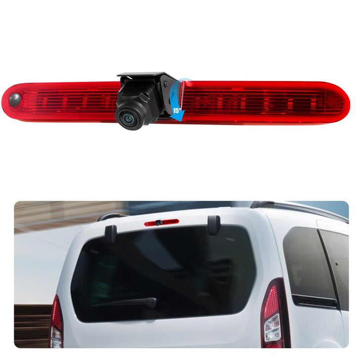 Rückfahrkamera für Peugeot Partner 2008-2020/Citroen Berlingo 2008-2020, 3. Bremslicht, Rückfahrkame