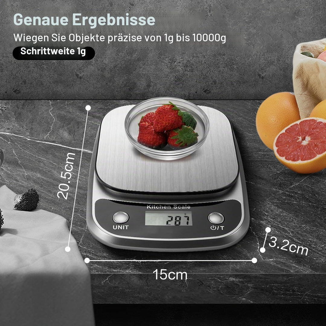 Lebensmittel Küchenwaage Digital Gewicht Gramm und Oz, Professionelle digitale Küche Lebensmittelwaa