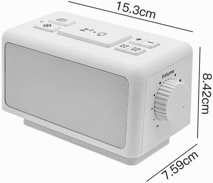 DollaTek Multifunktionaler FM Radio Wecker RGB Spiegel LED Digitalanzeige Desktop Ladeuhr mit Dual U