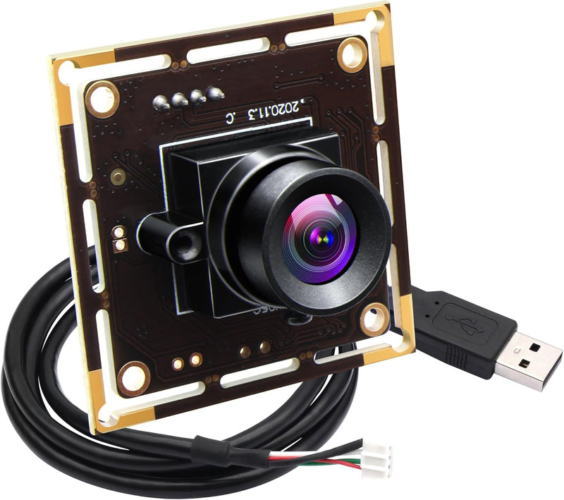 ELP 5 Megapixel Industrie USB Kamera Modul Aptina MI5100 CMOS 100 Grad Objektiv Keine verzerrung 592