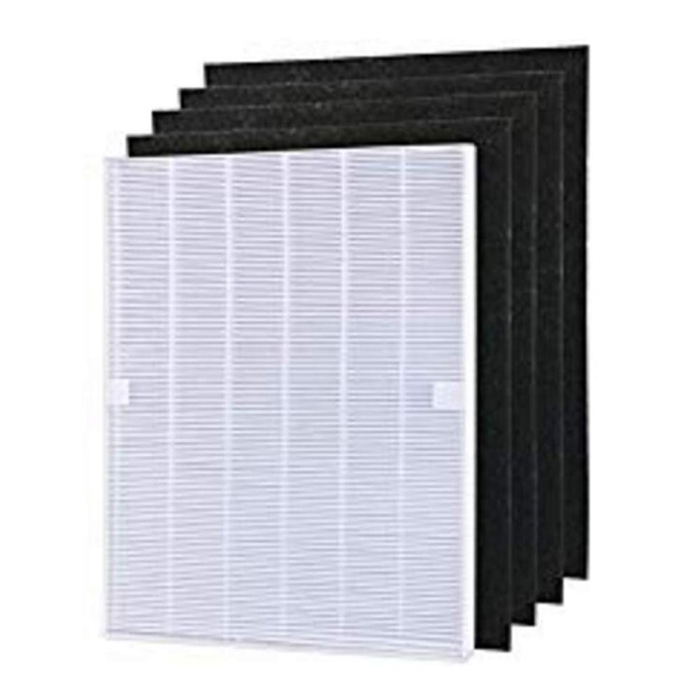WuYan 4 Stück Luftreiniger Teile Carbon Vorfilter und 1 Hauptfilter HEPA-Filter für 115115 5300 5500