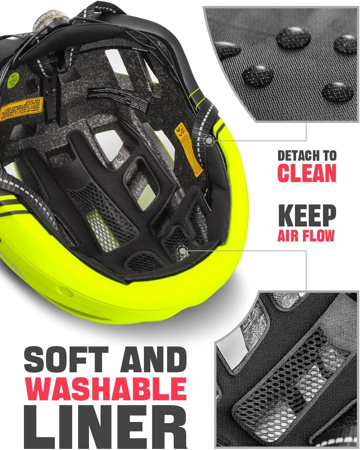 VICTGOAL Fahrradhelm MTB Mountainbike Helm mit magnetischem Visier Abnehmbarer Sonnenschutzkappe und