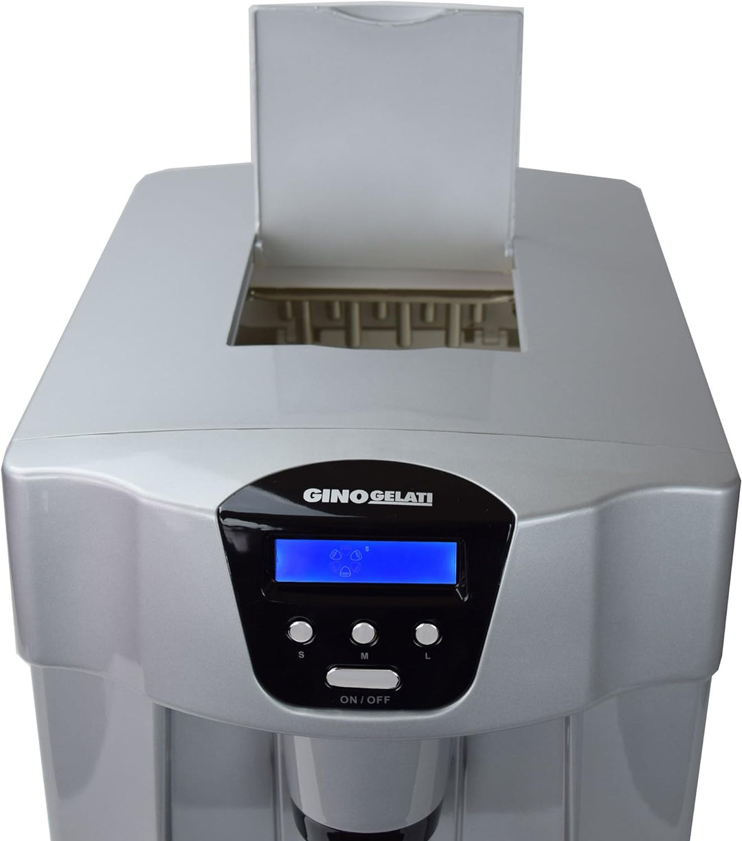 Gino Gelati GG-400 Digitaler Eiswürfelbereiter Eiswürfelmaschine