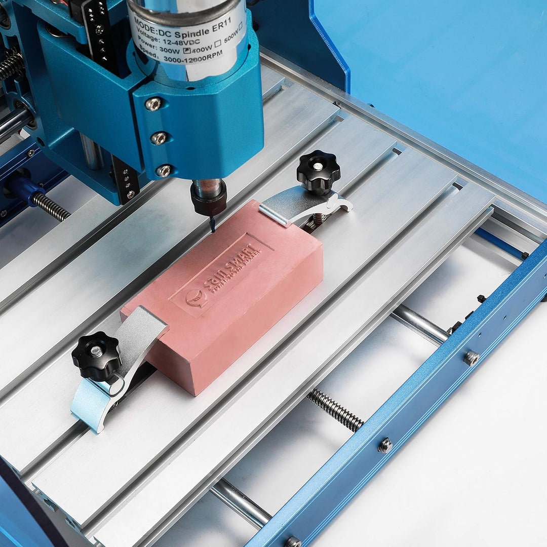 Genmitsu 2 Stück T-Track Mini-Halteklammer, CNC-Fräsklemme für Holz- und Metallbearbeitung, kompatib
