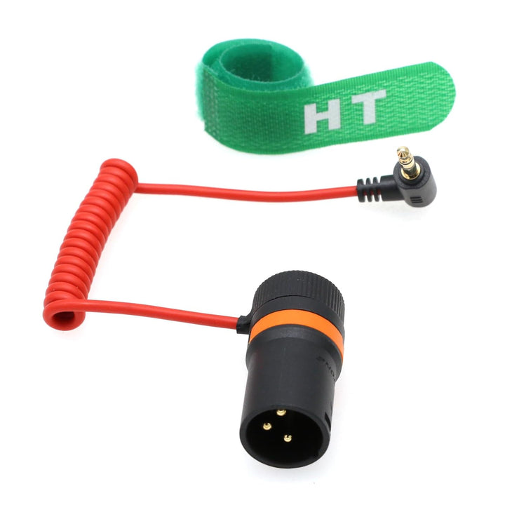 HangTon 3.5mm Mini Jack auf XLR 3 Pin Audiokabel für BOYA Rode Wireless GO II Mikrofon auf Sony FX9