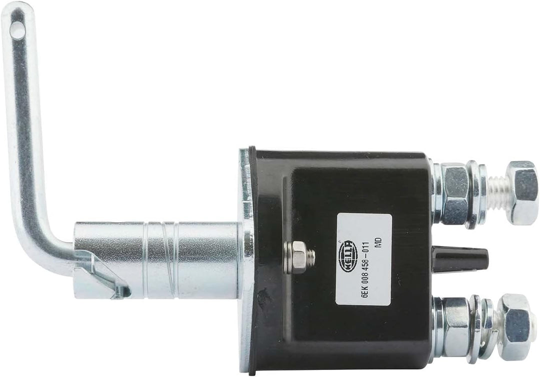 HELLA - Hauptschalter, Batterie - Drehbetätigung - 12V - Anschlussanzahl: 2 - geschraubt - Schliesse