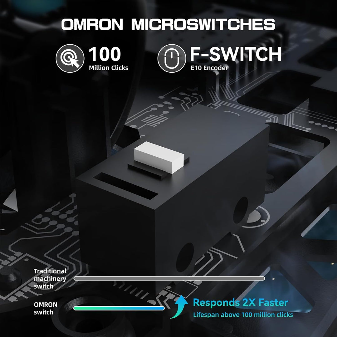 ATTACK SHARK R5 Ultra Carbonfaser HyperSpeed Kabellose Gaming-Maus, 39g ultraleichte Maus, 2,4G/BT/U