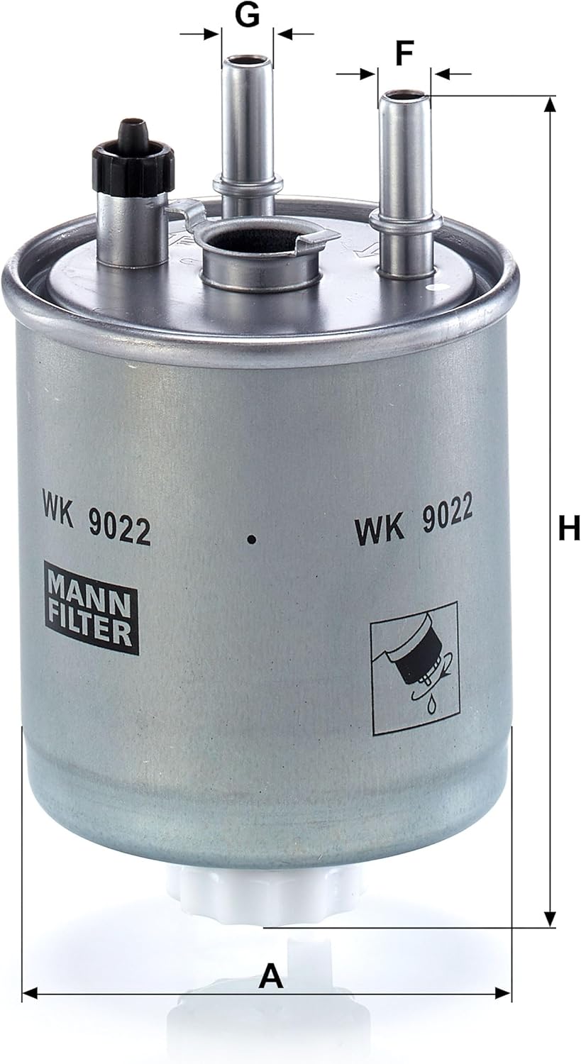 MANN-FILTER WK 9022 Kraftstofffilter – Für PKW