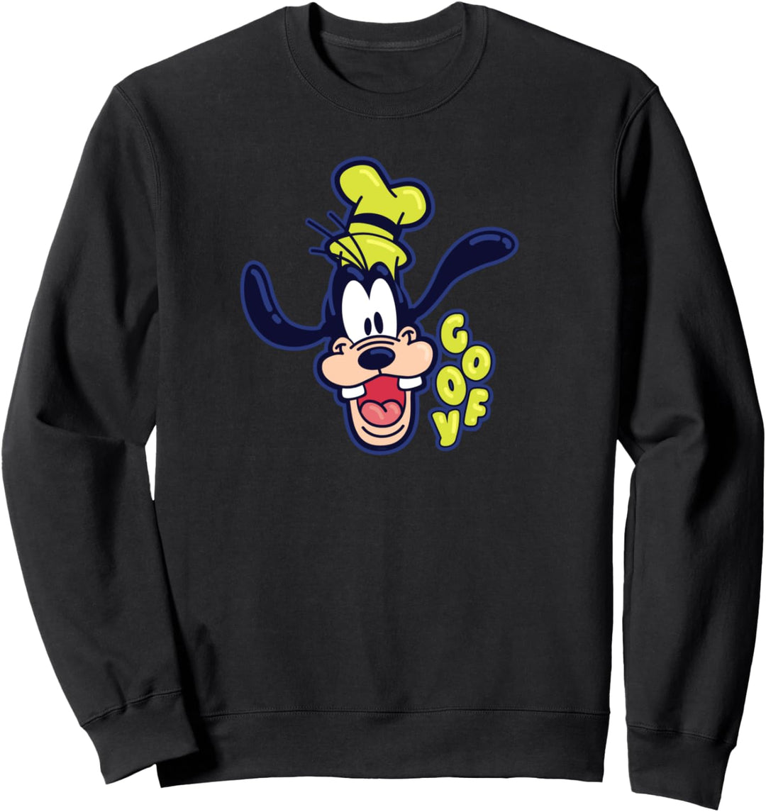 Disney Mickey and Friends Goofy Happy Face Sweatshirt