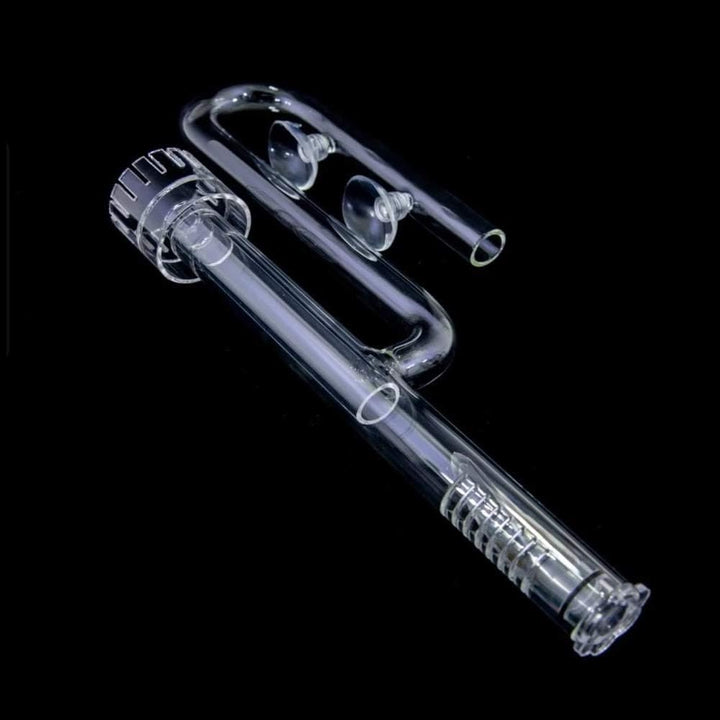 FZONE Aquatic Glass Lily Pipe Set mit Lily Skimmer Zufluss und Lily Abfluss für 12/16-mm(1/2''ID.) A