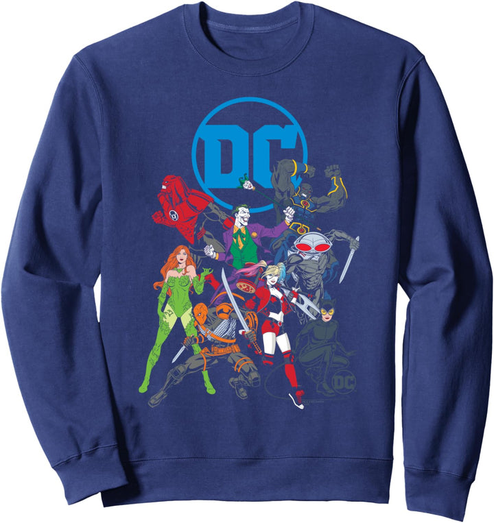 Justice League Villian Logo Sweatshirt