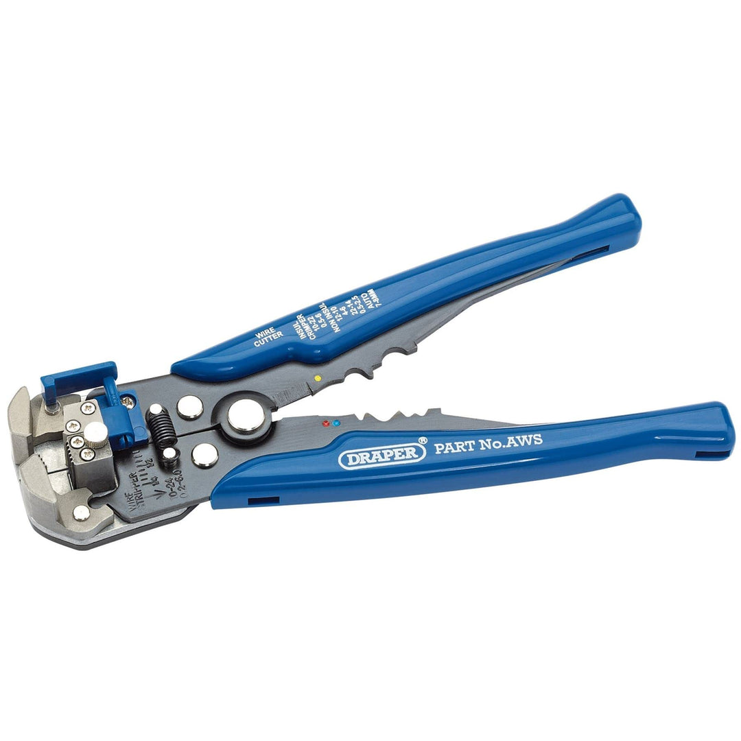 Draper 35385 3-in-1 automatische Abisolierzange und Quetschzange Crimpzange und Abisolierzange, Crim