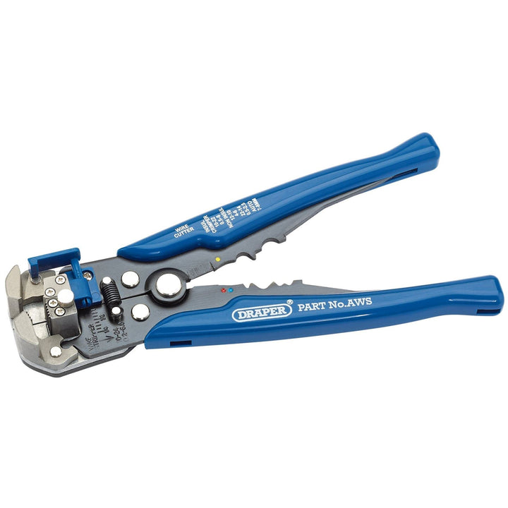 Draper 35385 3-in-1 automatische Abisolierzange und Quetschzange Crimpzange und Abisolierzange, Crim