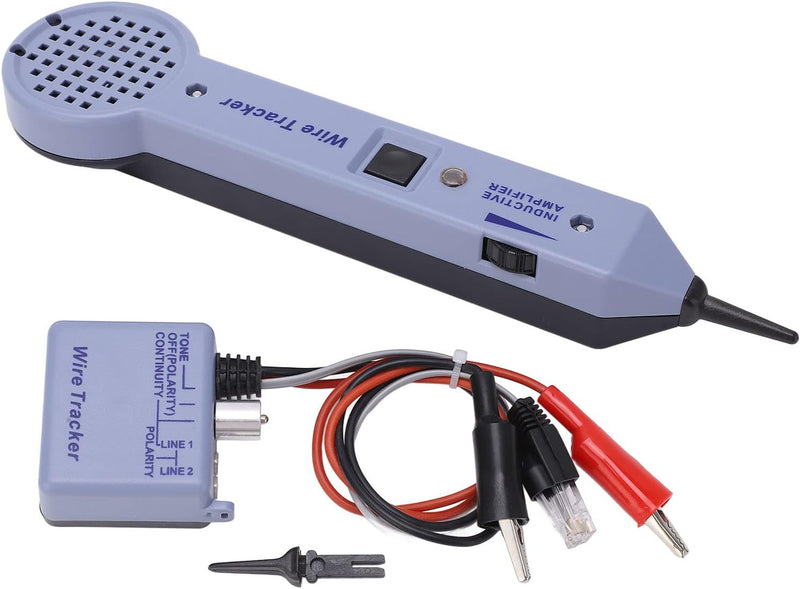 Netzwerkkabel Tracing Tester Kit Audio Einstellbarer Induktionsverstärker Kabel Tonerdetektor Tongen