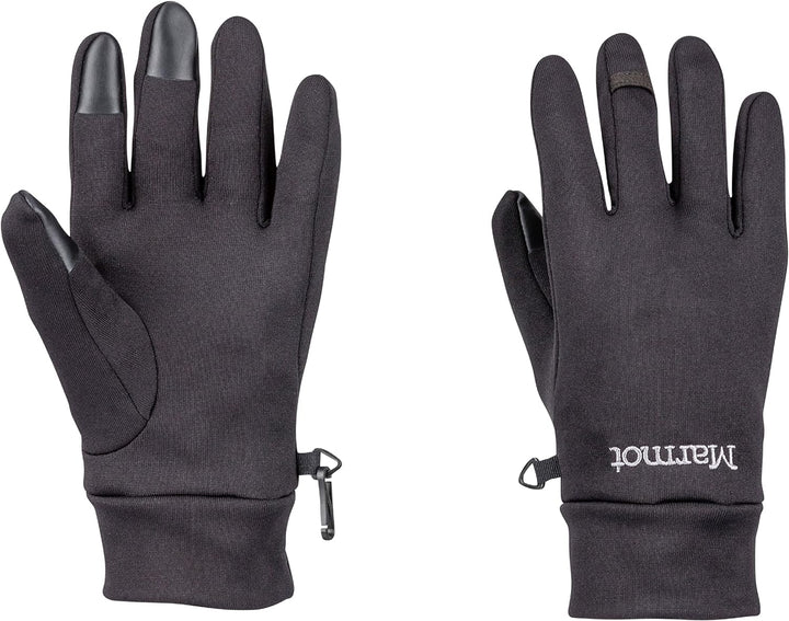 Marmot Herren Power Stretch Connect Glove, Fleecehandschuhe, Winddicht, Wasserabweisend, Mit Touchsc