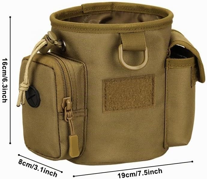 DONGKER Trainingstasche für Hunde, wasserdichte Hunde Leckerlibeutel, Multifunktional Leckerlitasche