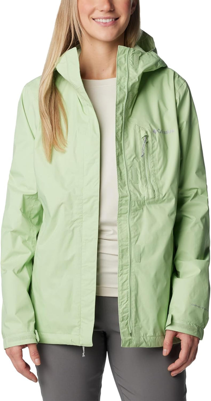 Columbia Damen Pouring Adventure 2 Jacket Wasserdicht Regenjacke (1er Pack) XS Sage Leaf, XS Sage Le