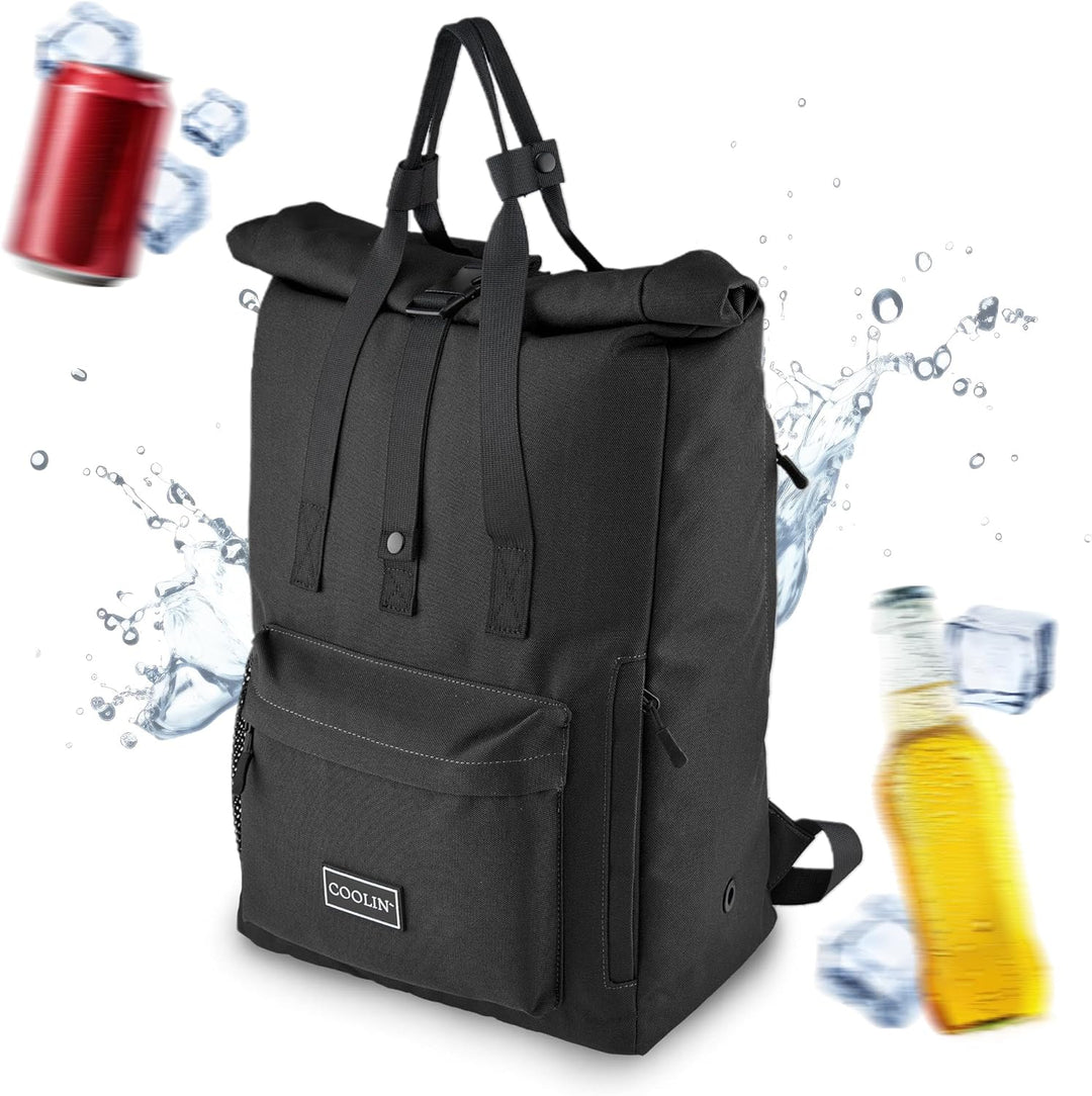 Coolin' Kühlrucksack 30L | Rucksack mit Kühlfach für Bier, Picknick, Getränke & Co | Kühltasche als