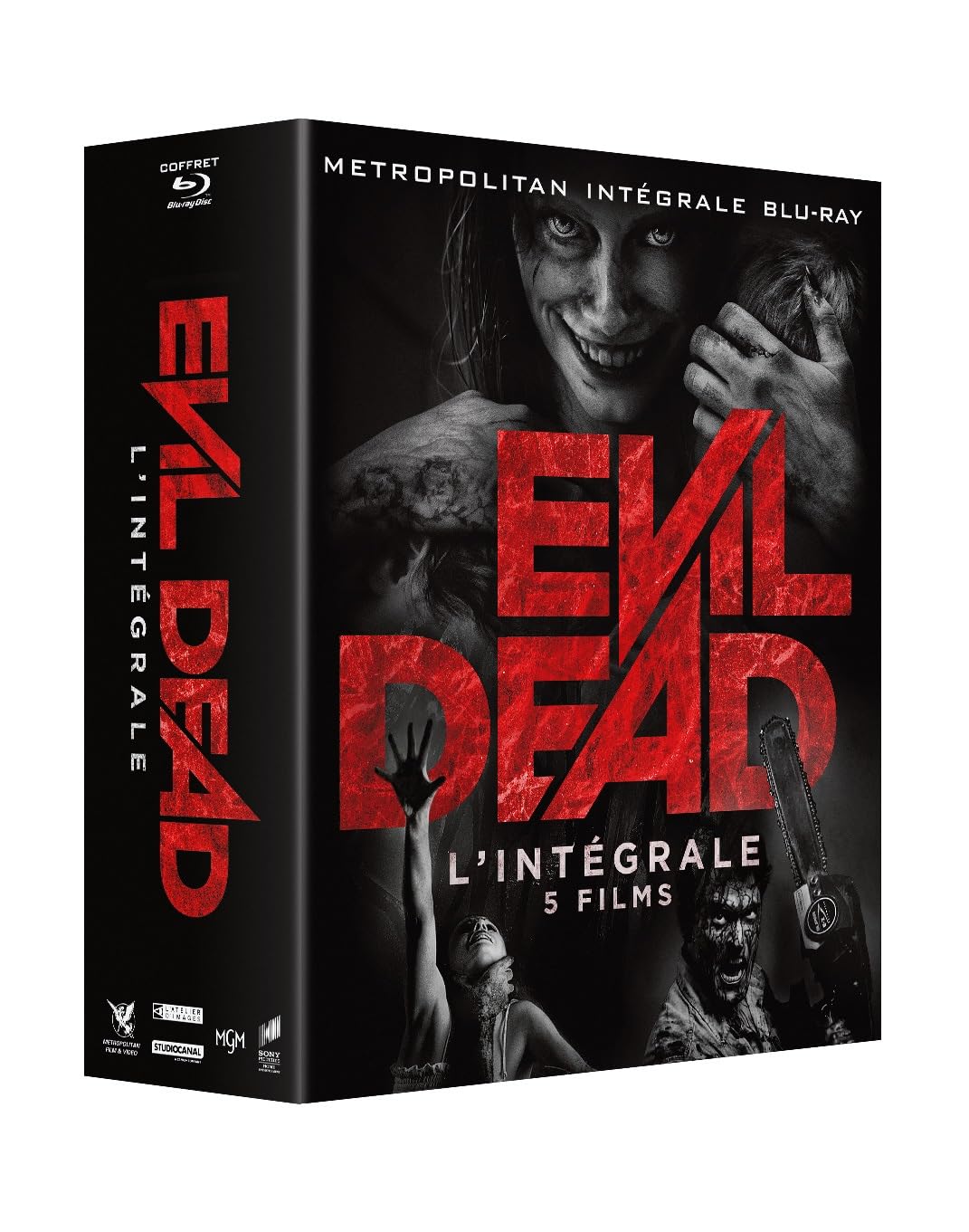 Evil dead - intégrale - 5 films [Blu-ray] [FR Import], Blu-ray
