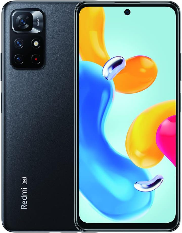 Xiaomi Redmi Note 11S 5G, Smartphone, MTK Dimensity 810, 33W Pro, 3-Fach Kamera 50MP AI, NFC, 4+128,