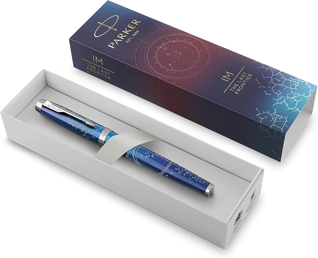 PARKER Roller IM Premium Special Edition Submerge (Blue) M Schwarz Blau, Blau