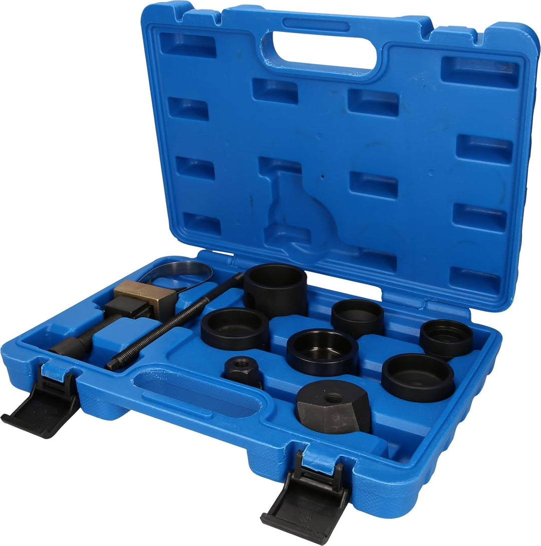 BRILLIANT TOOLS BT672200 Längslenkerbuchsen-Werkzeug-Satz, für Hinterachse BMW, 10-tlg [Powered by K