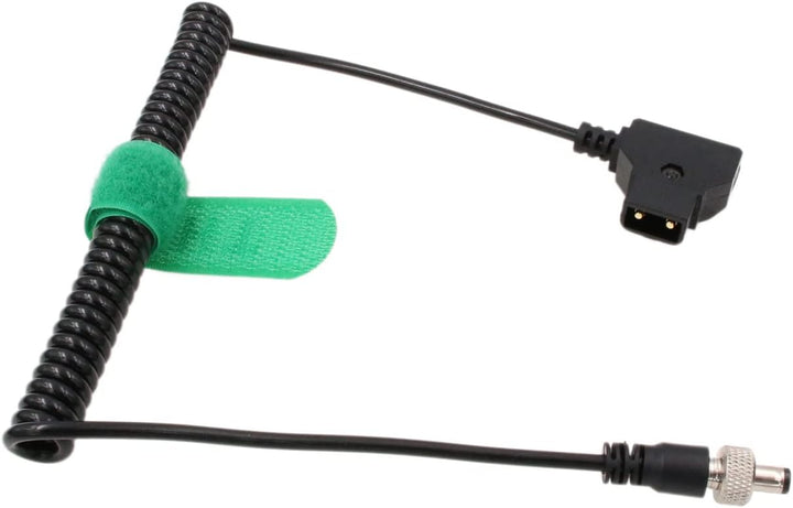 HangTon Verriegelung DC Spiralkabel V-Mount D-tap für Dezimator Konverter DMON MD Cross Quad Zaxcom