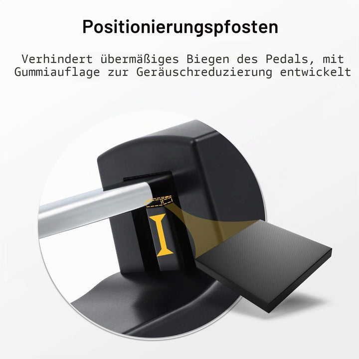 Donner DSP-001 Sustain-Pedal für Keyboard, Klavier Sustain-Pedal Universal-Dämpfer-Fusspedal für Dig