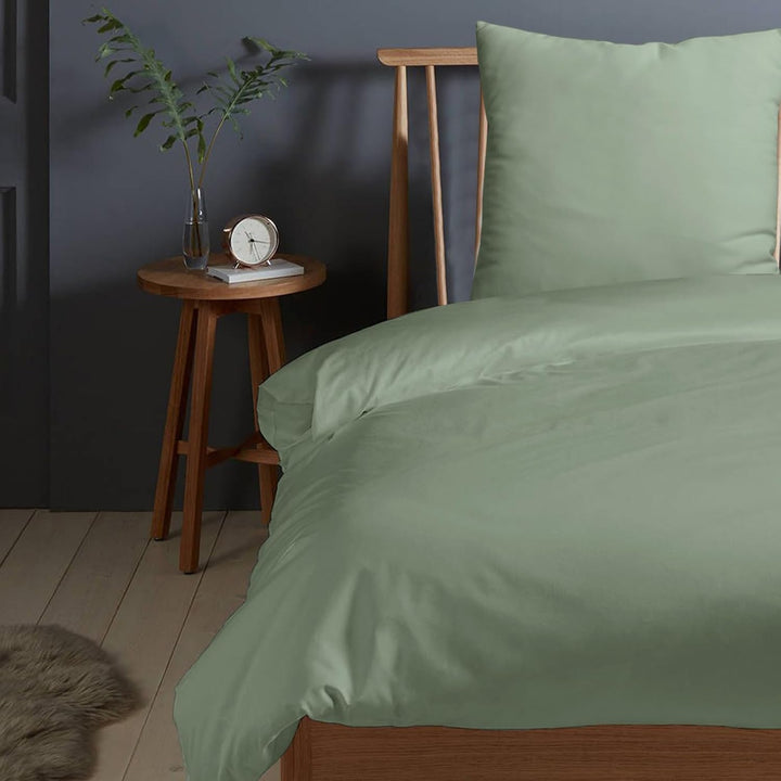 Pizuna 400 Fadenzahl aus Baumwolle Bettwäsche Staubiger Meeresschaum, 100% Langstaple Baumwolle Bett