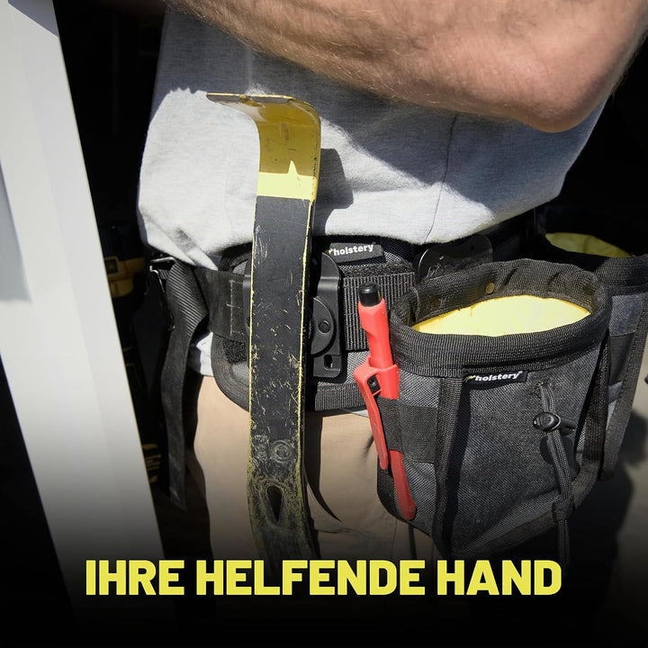 MagMaster | Magnetic Tool Holder - Strong Clip-On Belt Magnet Holster for Screws, Nails, Hammer, Soc