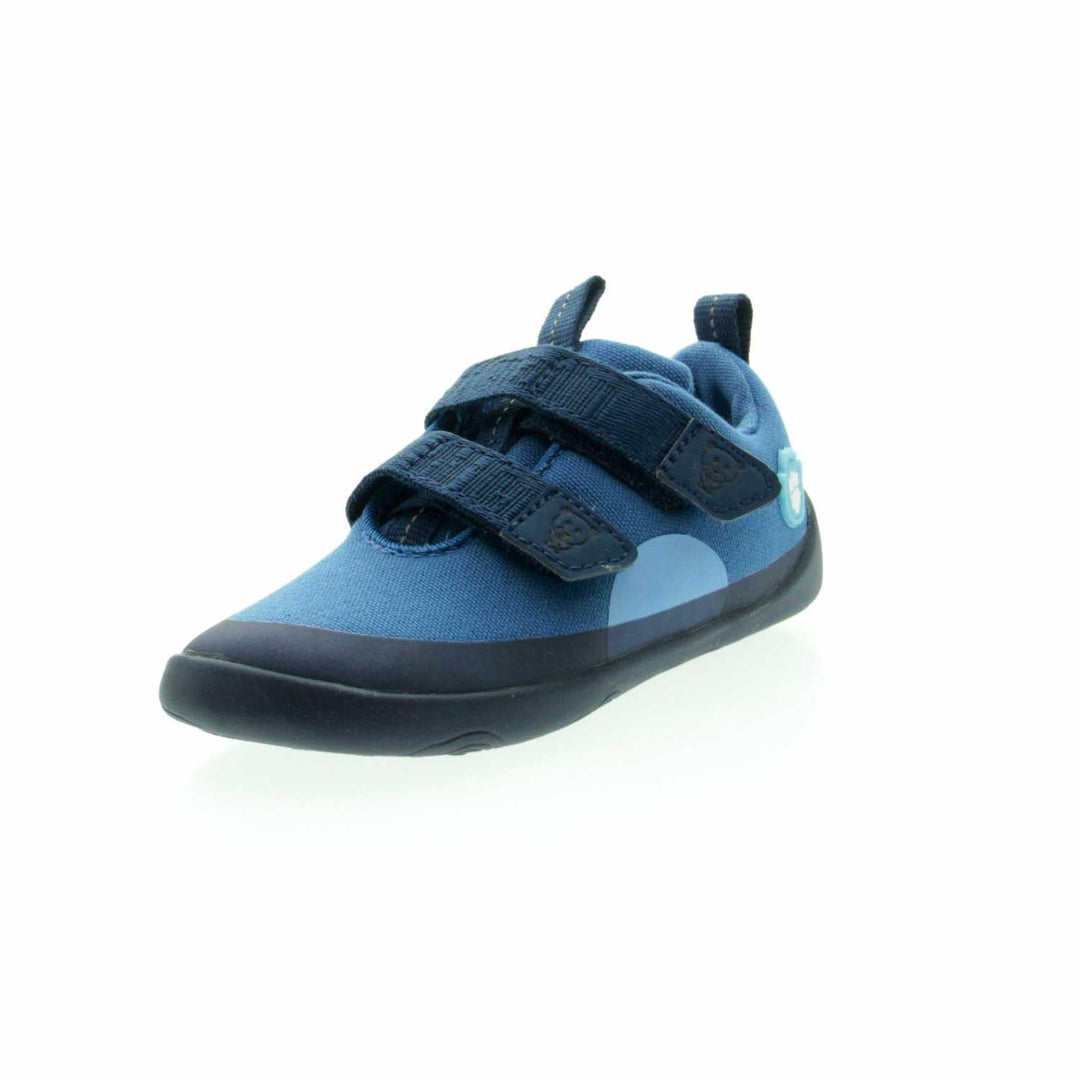 Affenzahn Barfussschuh Baumwolle Lucky Klettverschluss Vegan rutschfest Flexibel Reflektierend für d