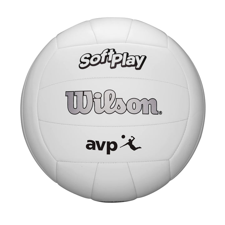 Wilson AVP Soft Play Volleyball - Official Size Weiss, Weiss/opulenter Garten